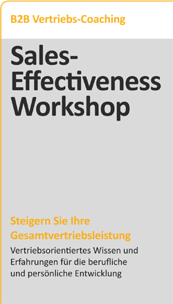 workshop sales effectiveness